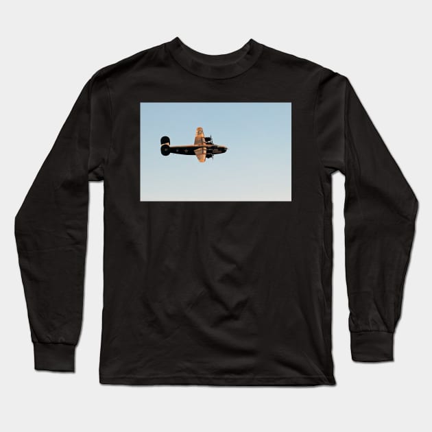 WWII B24 Long Sleeve T-Shirt by Bierman9